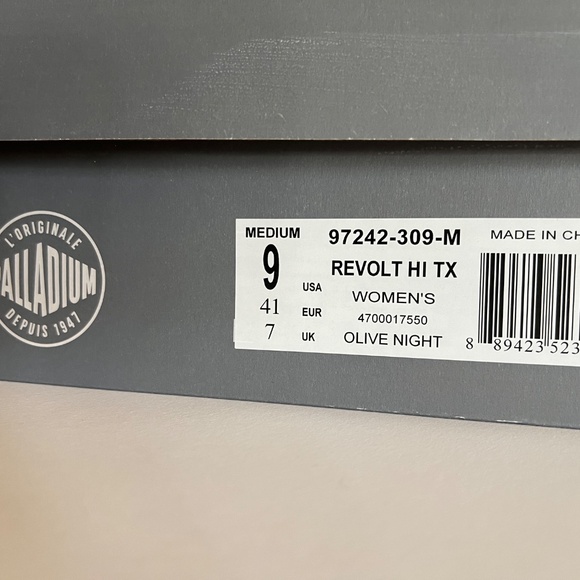 Palladium Revolt Hi Textile Boots WMS 9 (41) - olive - Picture 3 of 6